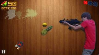 Fruit Ninja In Real Life With A Twist [upl. by Eiffe871]