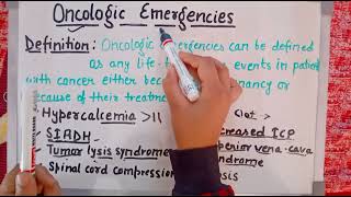 oncological emergencies and its types [upl. by Ylagam]