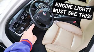 Why Check Engine Light On BMW F10 F11 G30 G31 E60 E61 520i 525i 528i 530i 535i 540i 520d 525d 530d 5 [upl. by Mathilda]