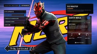 Darth Maul Old Master Skinexe [upl. by Hanako]