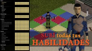 SUBI TODAS LAS HABILIDADES RAPIDO GUIA COMPLETA  PROJECT ZOMBOID 4178 [upl. by Llevrac]