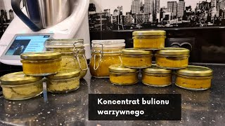 Koncentrat bulionu warzywnego  domowa warzywna kostka rosołowa z Thermomix ThermoBajka [upl. by Alcus937]