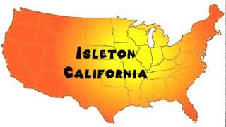 How to Say or Pronounce USA Cities — Isleton California [upl. by Amik731]