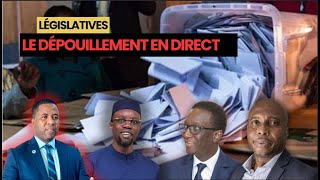 Suivez en DIRECT le dépouillement et les résultats  la razzia de Pastef Bougane félicite Sonko [upl. by Anertac]