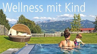 Allgäuer Berghof  Wellness mit Kind  Ein Tag im Familien und Wellnesshotel [upl. by Sink]