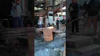 Forge Round Steel Billet Into Any Shape hammer [upl. by Derwood]