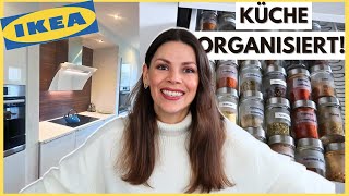 IKEA KÜCHE organisieren 🧽 Ordnung in 7 Schritten [upl. by Sofia]