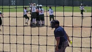 McKenna Smith records the final strikeout as Husson softball captures the NAC Conference Title [upl. by Hebe]