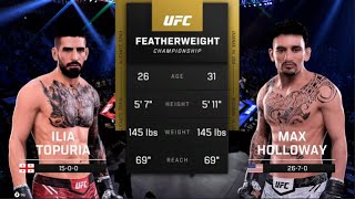 FULL FIGHT  Ilia Topuria Vs Max Holloway UFC 308 [upl. by Alexandria]