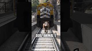 QUAL ANIMAL É MAIS RAPIDO que o TREM [upl. by Notsyrb]