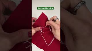 cucitocafe cucito sewing natale regalo ricamo faidate [upl. by Flam]