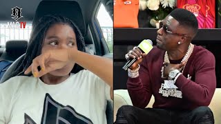 Boosie Daughter Ivy Gets Emotional Over Comments He Made During Interview On Caresha Please 😢 [upl. by Ihdin]