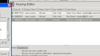 GnuPG Tutorial Part 4 Importing Keys [upl. by Charlot]