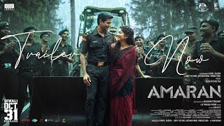 Amaran  Hindi Trailer  Sivakarthikeyan Sai Pallavi  Rajkumar  GV Prakash  Kamal Haasan [upl. by Lamee]