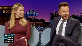 Betty Gilpin amp Joel McHale Are Tired of Alison Bries Nice Act [upl. by Nyloj]