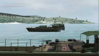 VBS2  Amphibious operations Pacific 2012 [upl. by Philo]