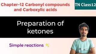 Preparation of Ketones class12Chapter12Chemistry [upl. by Marcelo364]