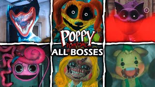 Poppy Playtime Chapter 1 2 3  ALL BOSSES [upl. by Ayal967]