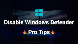 Optimize and Disable Windows Defender Settings for Better Performance [upl. by Kcirdnek791]