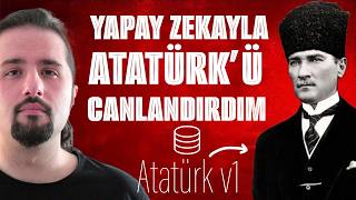 8 AY TEK VİDEODAYAPAY ZEKA İLE ATATÜRKÜN KİŞİLİĞİNİ VE SESİNİ KOPYALADIM EN GERÇEKÇİ YANITLI SES [upl. by Tabitha805]