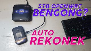 CARA INSTALL RAKITAN MANAGER  MODEM AUTO REKONEK [upl. by Alicec956]