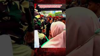 Prajurit kopassus memang sangar bukan berarti masyarakat jg harus takut tni tniindonesia bravo [upl. by Oiril]