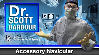 Dr Barbour performs an excision of an Accessory Navicular  short version [upl. by Tacye694]