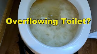 Most people DONT Know How to Unclog Toilet Easy fast DIY [upl. by Annaeoj]