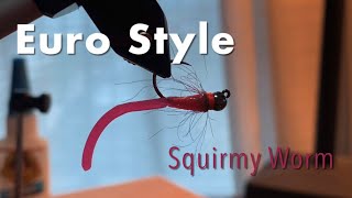 Euro Style Squirmy Wormy Fly Tying Tutorial [upl. by Pizor32]