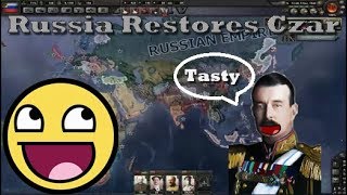 Restoring the Czar in Russia HOI4 Kaiserreich [upl. by Thirzi]