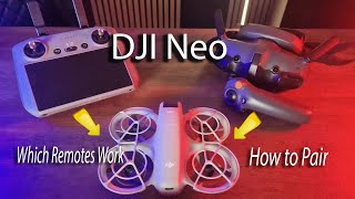 Which Remotes Actually Work with the DJI Neo and How to Pair the RC2 or Goggles 3 [upl. by Stockwell]