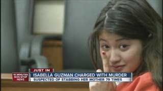 Isabella Guzman charged in mothers murder [upl. by Analeh]