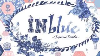 Inblue by Katarina Roccella  See all the prints from new AGF fabric collection [upl. by Ardnahs]