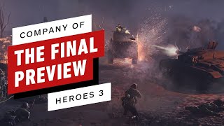 Company of Heroes 3 The Final Preview [upl. by Nakah]