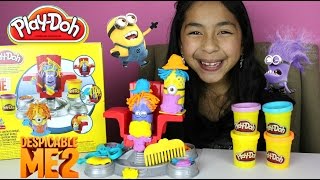 Tuesday Play Doh Despicable Me Minion Disguise Lab Labo Transformation [upl. by Ttoille]