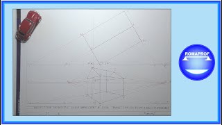 PROSPETTIVA ACCIDENTALE DI UNA COMPOSIZIONE DI SOLIDI PARALLELEPIPEDO  PRISMA  923 [upl. by Tray]