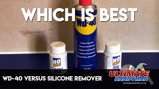 WD40 versus silicone remover [upl. by Latouche]