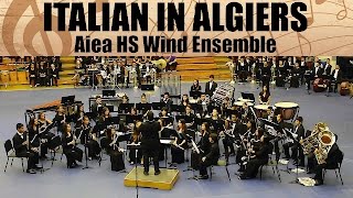 Italian in Algiers  Aiea HS Wind Ensemble  2017 South Parade of Bands [upl. by Rabi]