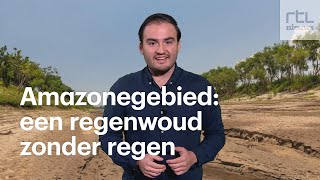 Amazone kampt met recorddroogte [upl. by Aseret]