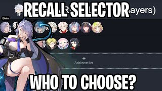 5 STAR HERO RECALL SELECTOR ELVIRA  WHO TO CHOOSE Epic Seven [upl. by Balcke]