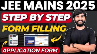 How To Fill JEE Mains Form 2025  How to Register For Jee Mains 2025 JEE Mains Form Filling 2025 [upl. by Martyn]