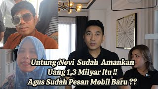 UNTUNG NOVI AMANKAN UANG DONASI 13 MILYAR TERNYATA AGUS SDH PESAN BELI MOBIL BARU [upl. by Nilyaj733]