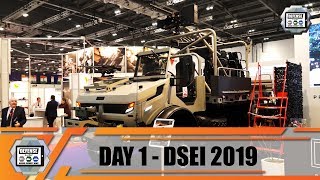 DSEI 2019 International Defense and Security Exhibition London UK Land Zone Show daily Web TV Day 1 [upl. by Hannad]