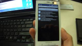 OBSOLETE xRecovery Installation Using ADB amp BusyBox on the Xperia X10 [upl. by Siloum]