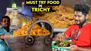 10 Must Try Food in Trichy 🔥  All Over Tamilnadu Trip in BMW [upl. by Ekard]