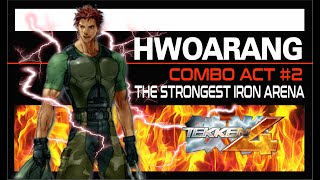 Tekken 4 Hwoarang Combo Act2The Strongest Iron Arena tekken hwoarang tekken4 fyp viralvideo [upl. by Rosabelle]