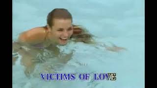 Joe Lamont Best Of All Lovesongs Video Karaoke Victims Of Love KARAOKE xvid [upl. by Ettenowtna]