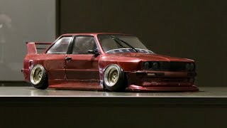 RC Drift APLASTICS LTO E30 BUILD [upl. by Oinesra]