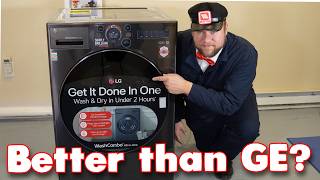 BETTER THAN GE The LG All in One Washer Dryer Combo Test Teardown amp Review [upl. by Einahpats171]