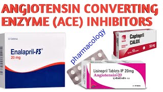 Angiotensin Converting Enzyme Inhibitors ACEI  Pharmacology uses doctor nursing [upl. by Rena40]